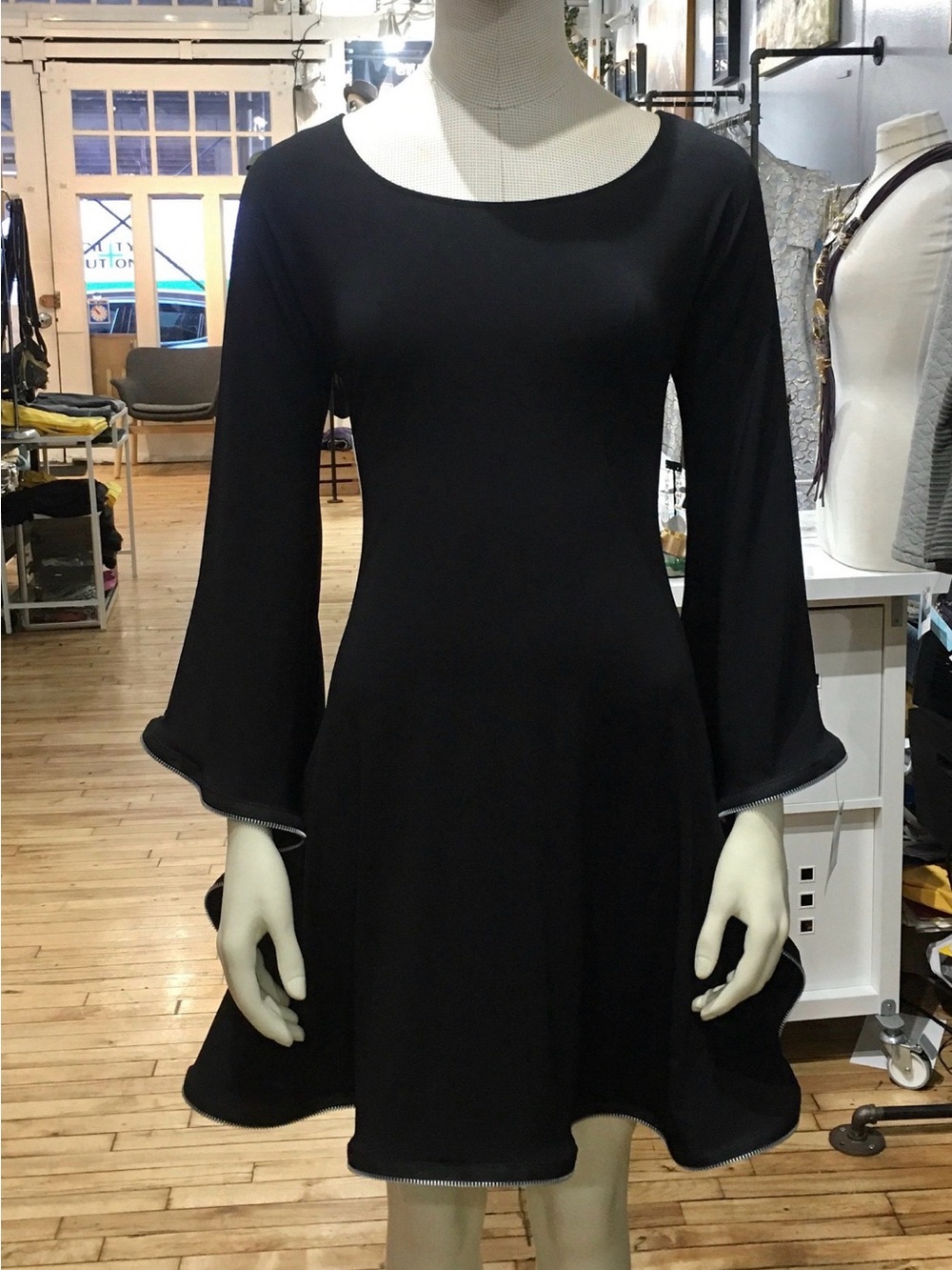 Women’s little black dress